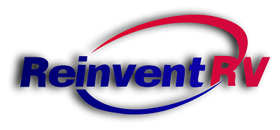 A picture of the ReinventRV logo