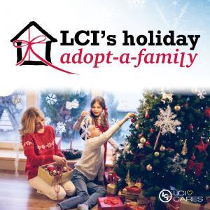 A picture of Lippert Components' adopt-a-family program