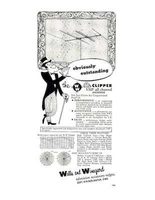 A picture of a Winegard Company ad