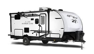 A picture of the 2022 Highland Ridge Open Range Range Lite Air exterior