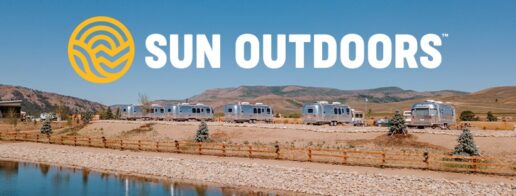 A picture of Sun Outdoors' logo, previously Sun RV Resorts.