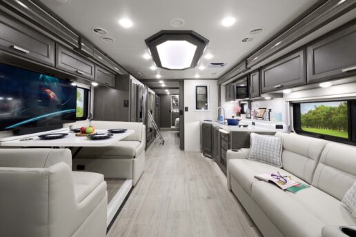 A picture of the 2025 Aria interior.