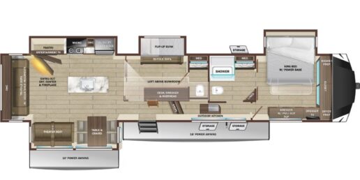 A picture of the 2025 Open Range 3X 372MBH floorplan.