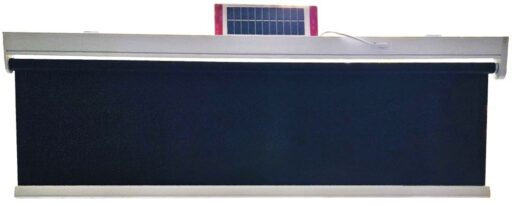 A picture of Auto Motion Shade's SSM350 solar-powered motorized shade.
