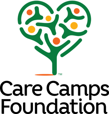 A picture of the Care Camps Foundation logo.