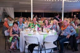 A picture of Entegra Coach consumers at the Entegra Homecoming 2024 at the Elkhart County 4-H Fairgrounds in Goshen, Indiana.