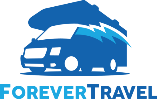 A picture of the ForeverTravel logo.