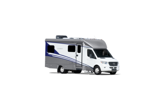 A picture of the 2025 Holiday Rambler Element Type C motorhome.