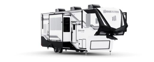 A picture of Grand Design's Momentum fifth wheel.