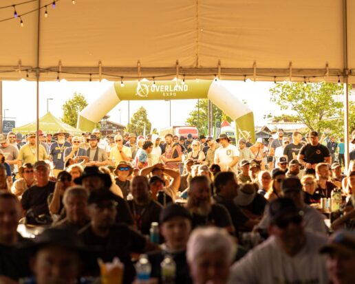 A picture of the Overland Expo Pacific Northwest show in 2023.