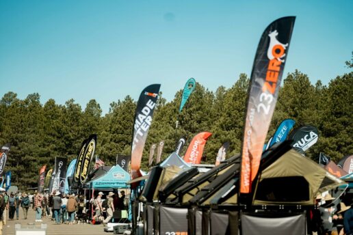 A picture of the 2024 Overland Expo West in Flagstaff, Arizona.