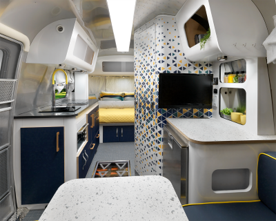 A picture of an Airstream eStream Galley 2023