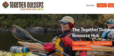 A picture of the Together Outdoors Beta Resource Hub