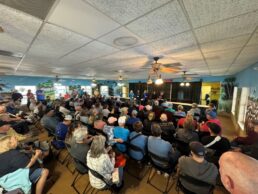 A picture of a Florida RV SuperShow 2024 seminar. 