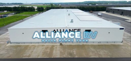 A thumbnail of Alliance RV's Delta plant tour video.