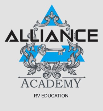 A picture of the Alliance Academy RV Education logo.