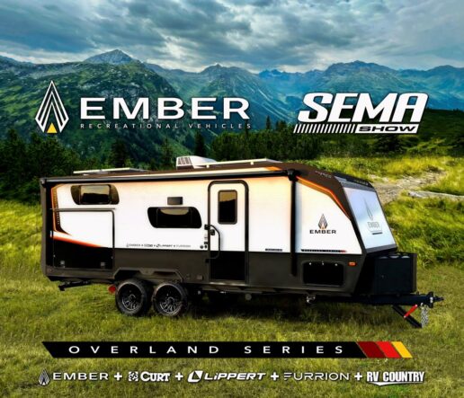 A picture of Ember's SEMA Overland Series 221MSL model.