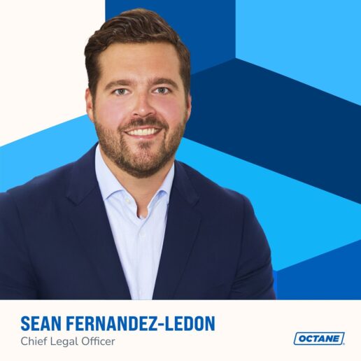 A picture of Sean Fernandez-Ledon, who was named Octane's first chief legal officer.