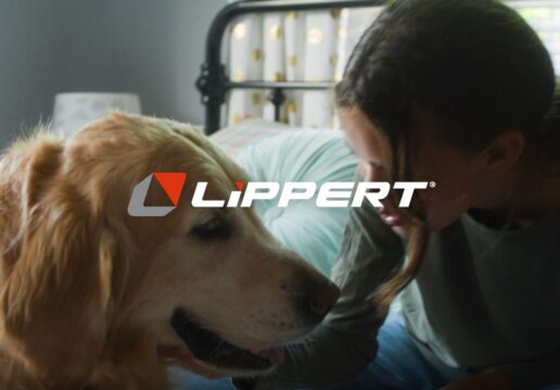 A screenshot from a Lippert Viddy award video.