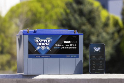 A picture of Dragonfly Energy's Battle Born Batteries Mobile App.